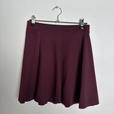 Bershka Burgundy Skirt