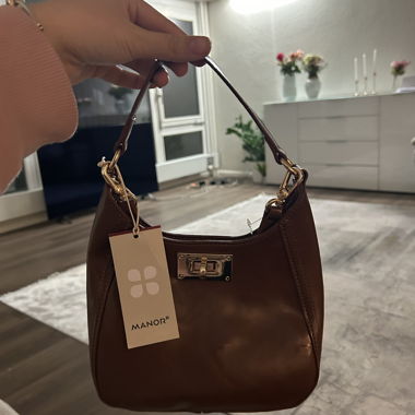 Braune Damenhandtasche