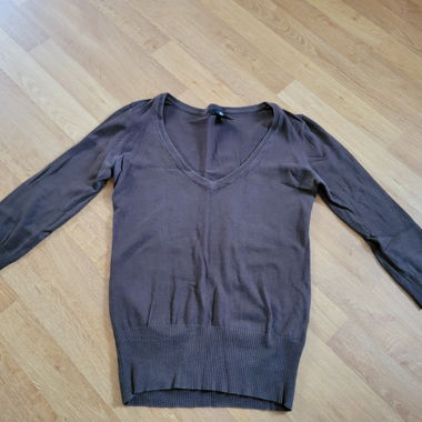 Maglione in maglia H&M marrone
