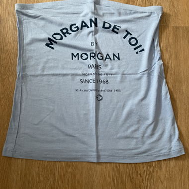 Light Sky Blue Morgan Top