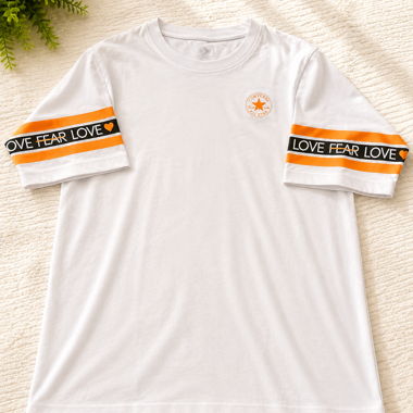 T-shirt bianco Converse