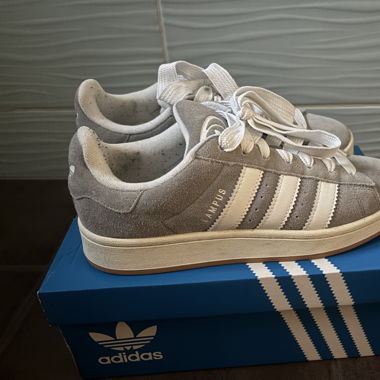 Adidas Campus Grau fast Neu mit Einlage