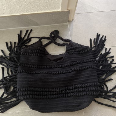 Sac frange noir
