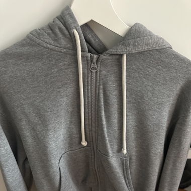 Weekday Crop Zip Hoodie 