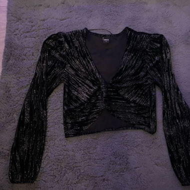haut à paillettes