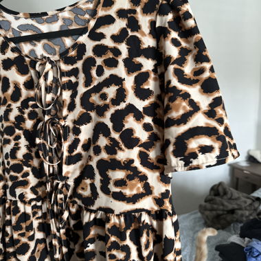 Robe imprimée léopard