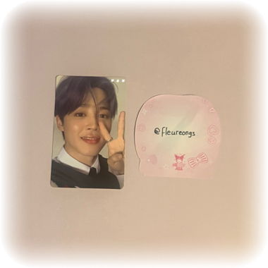 jimin album photocard