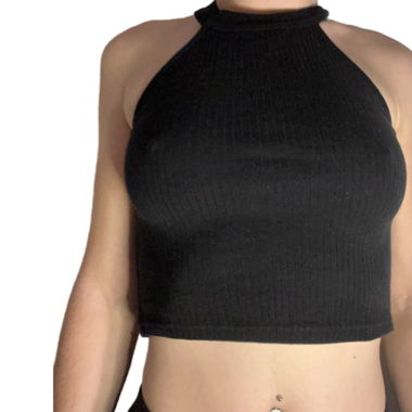 Schwarzes Top - River Island