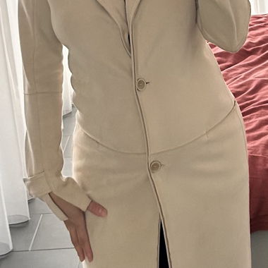Beige coat