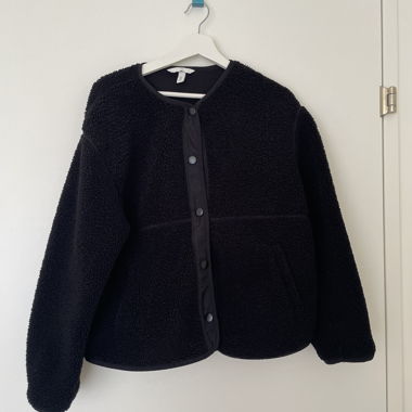 Veste Teddy noire