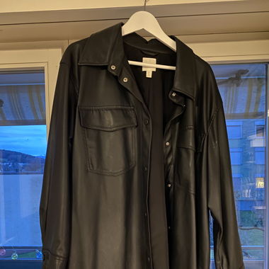 Kunstleder Jacke