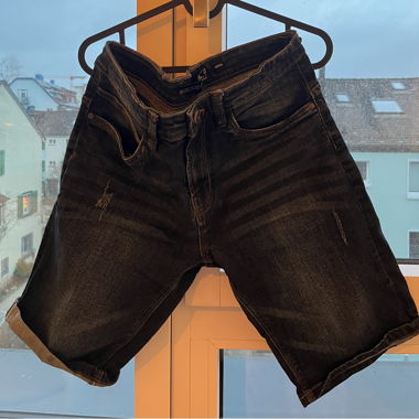 Blue jeans shorts