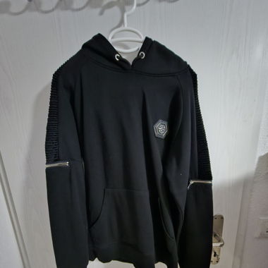 Black hoodie