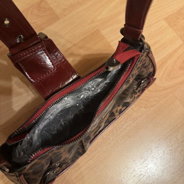 Leopard print bag