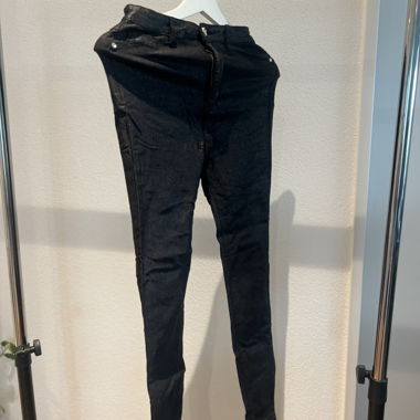 Pantaloni in denim neri Zebra