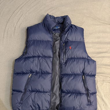 Veste matelassée bleu foncé Polo Ralph Lauren