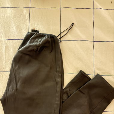 Legging en cuir Ralph Lauren 