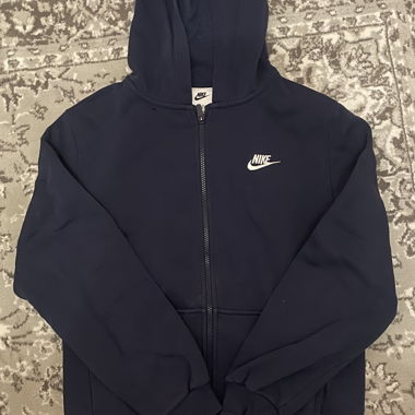 Navy Blaue Nike Sipperjacke 