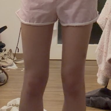 Short sportivi rosa