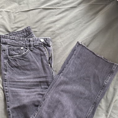 Jeans noir H&M wide taille haute 
