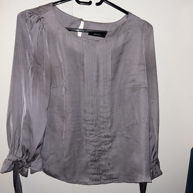 Blouse satinée 