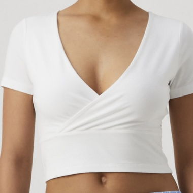 Crop top blanc even&odd