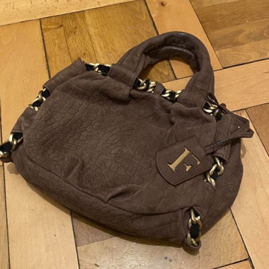 Furla vintage leather bag