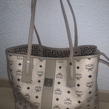 mcm tasche beige