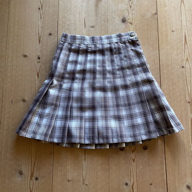 Checked Skirt