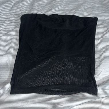 Black Bandeau Top