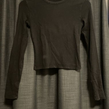 Top nero Bershka