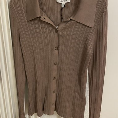 Maglia a maniche lunghe con collo &Other Stories