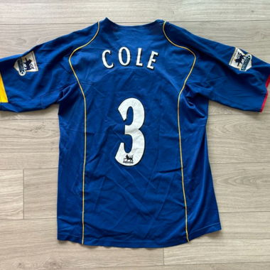 2004-06 Arsenal Away Shirt Cole #3 Size M