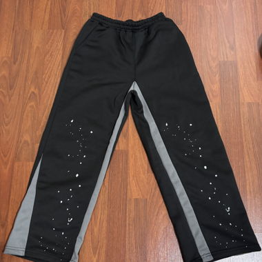 Kinder Sporthose Schwarz/Grau