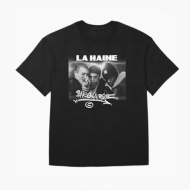 La Haine t-shirt grafica