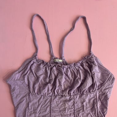 Top Lilla Y2K Carino