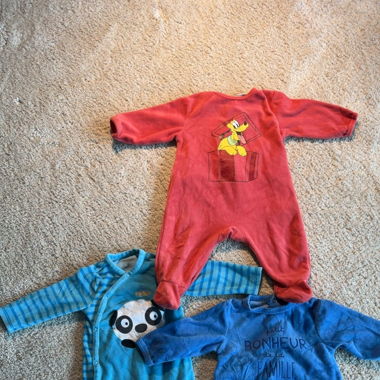 Lot 3 pyjamas bébé 3-6 mois