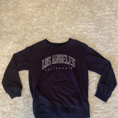 Dunkelblaues "Los Angeles" Sweatshirt