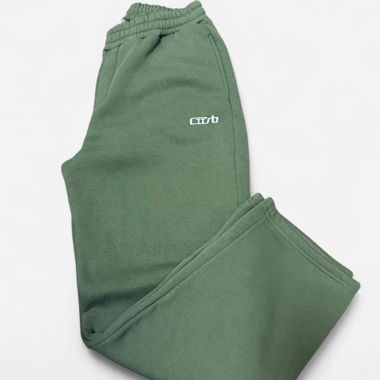 Pantaloni felpa verdi XS