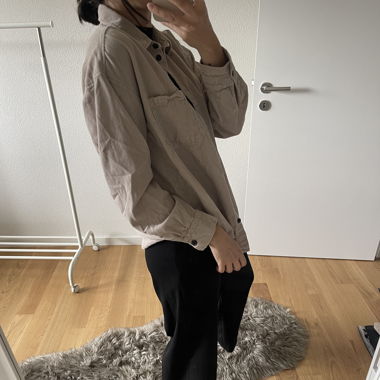 Cord Beige Hemd
