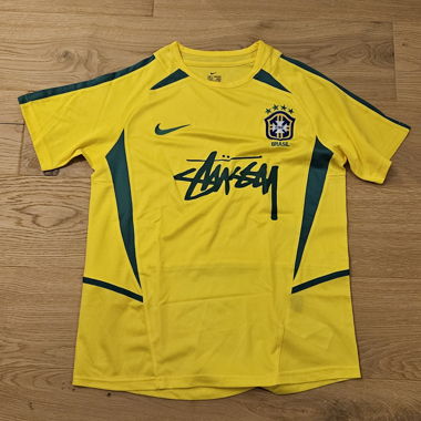 Maglia Nike Brasil Stüssy Gialla Tg L