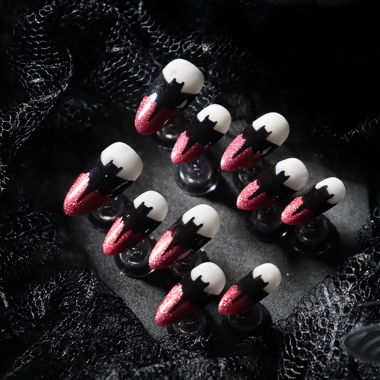 Halloween Bats Press-on Nails