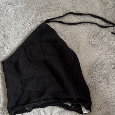 Haut en maille noir
