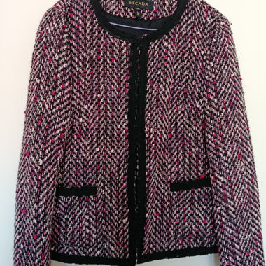 Giacca in tweed multicolore Escada