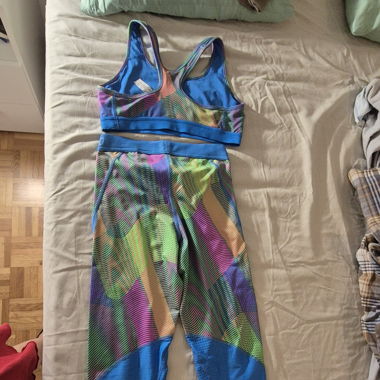 Sportset bunte Designer Nike pro
