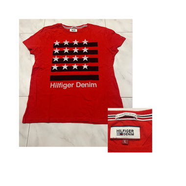 T-Shirt Hilfiger rot