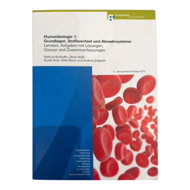 Biologia umana 1 – Libro di testo