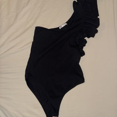 Body monospalla nero ZARA taglia M