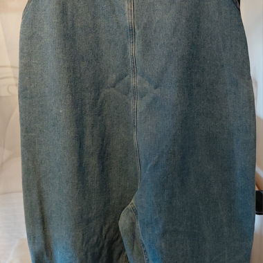 Salopette jeans oversize denim XL