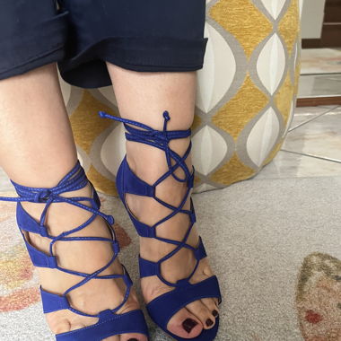 Steve Madden Electric Blue Sandals